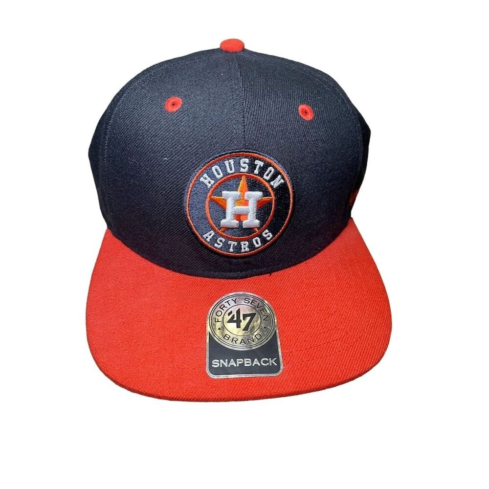Houston Astros '47 Brand Sure Shot Two-Tone Snapback Cap Unisex Adult